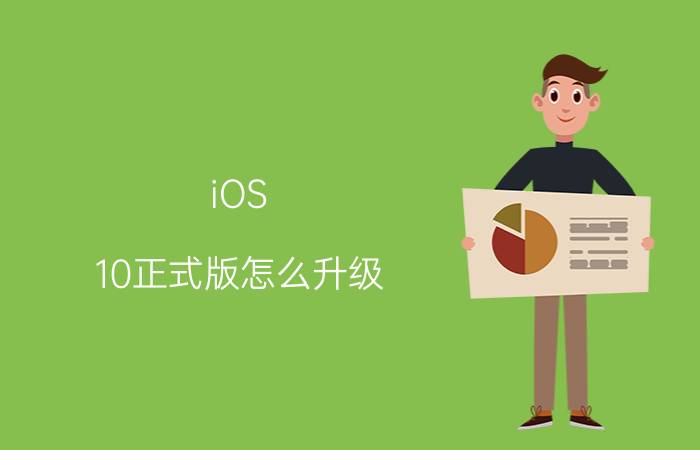 iOS 10正式版怎么升级 iOS 10正式版升级教程步骤